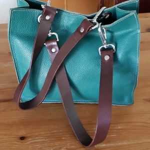 Leather Tote from Italy